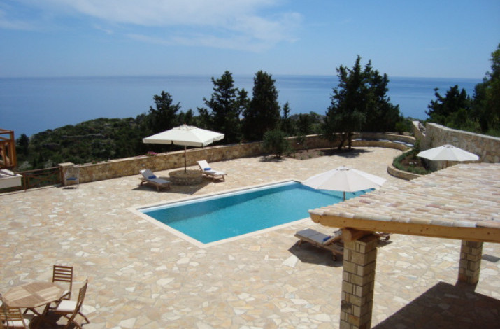 Luxury Holiday villa in Paxos. Loggos Retreat, Loggos Village; Luxury ...